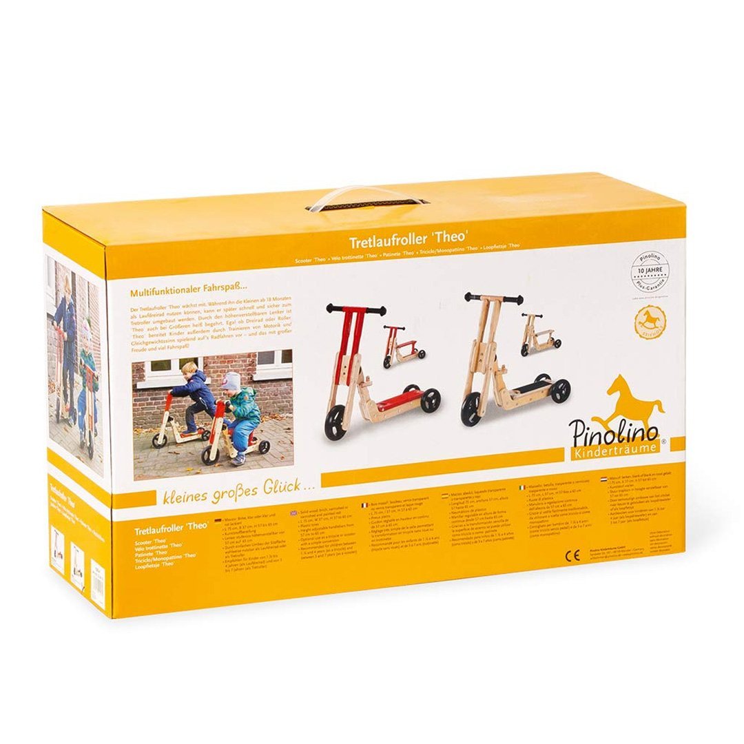 Scooter Triciclo de madera Theo