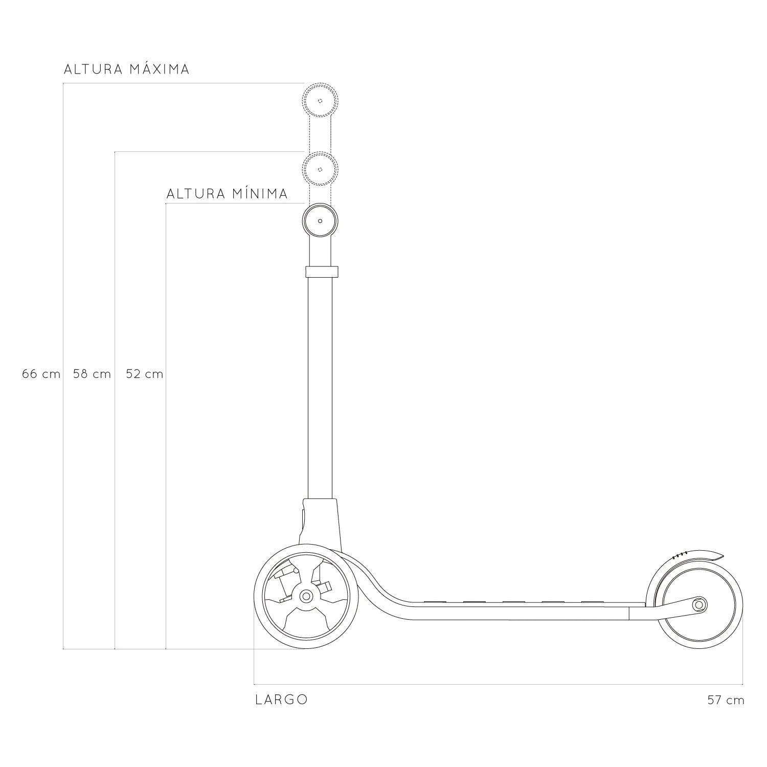 Scooter para niñ@s Roda v4