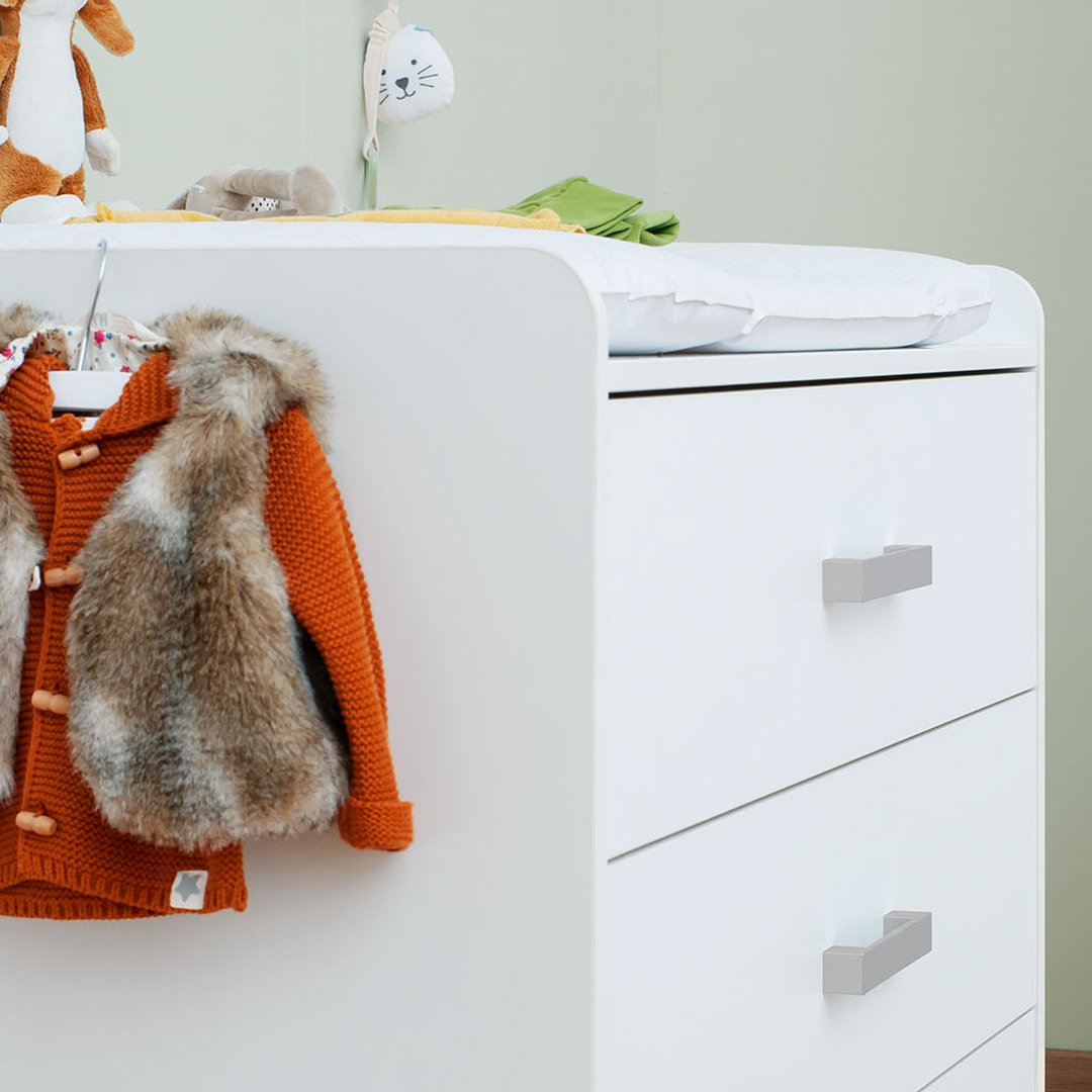 Set Cuna de madera + mudador Viktoria