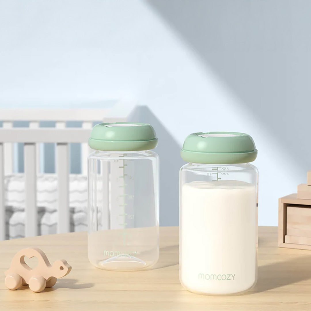 Set de 4 biberones de almacenamiento - MOMCOZY - Mini Nuts - Expertos en sillas de auto y coches de paseo