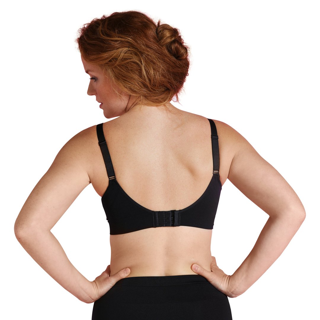 Sujetador sin costuras para lactancia negro