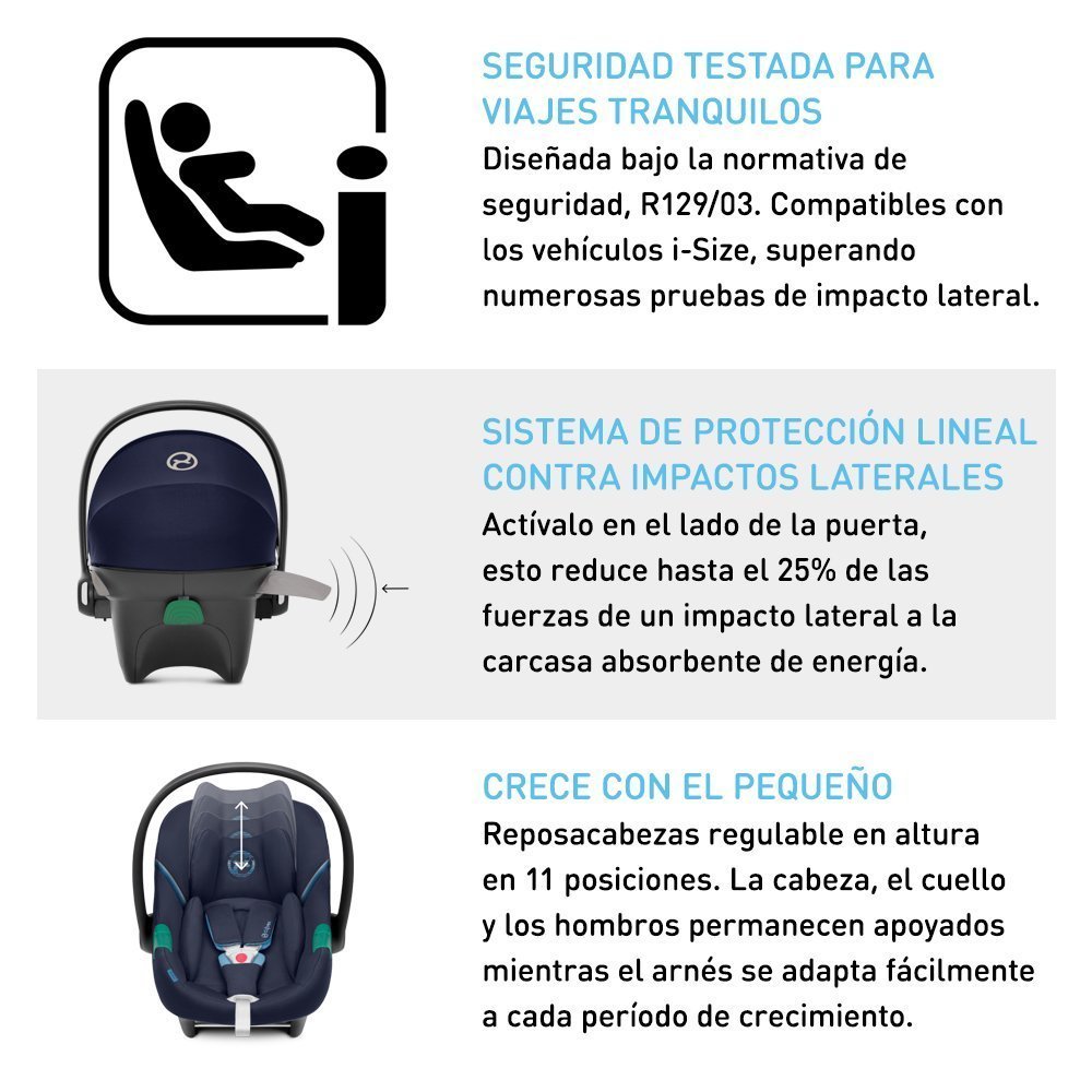 Travel System Eezy S Twist PLUS 2 + Aton S2 + Base Cybex - Cybex-MiniNuts expertos en coches y sillas de auto para bebé