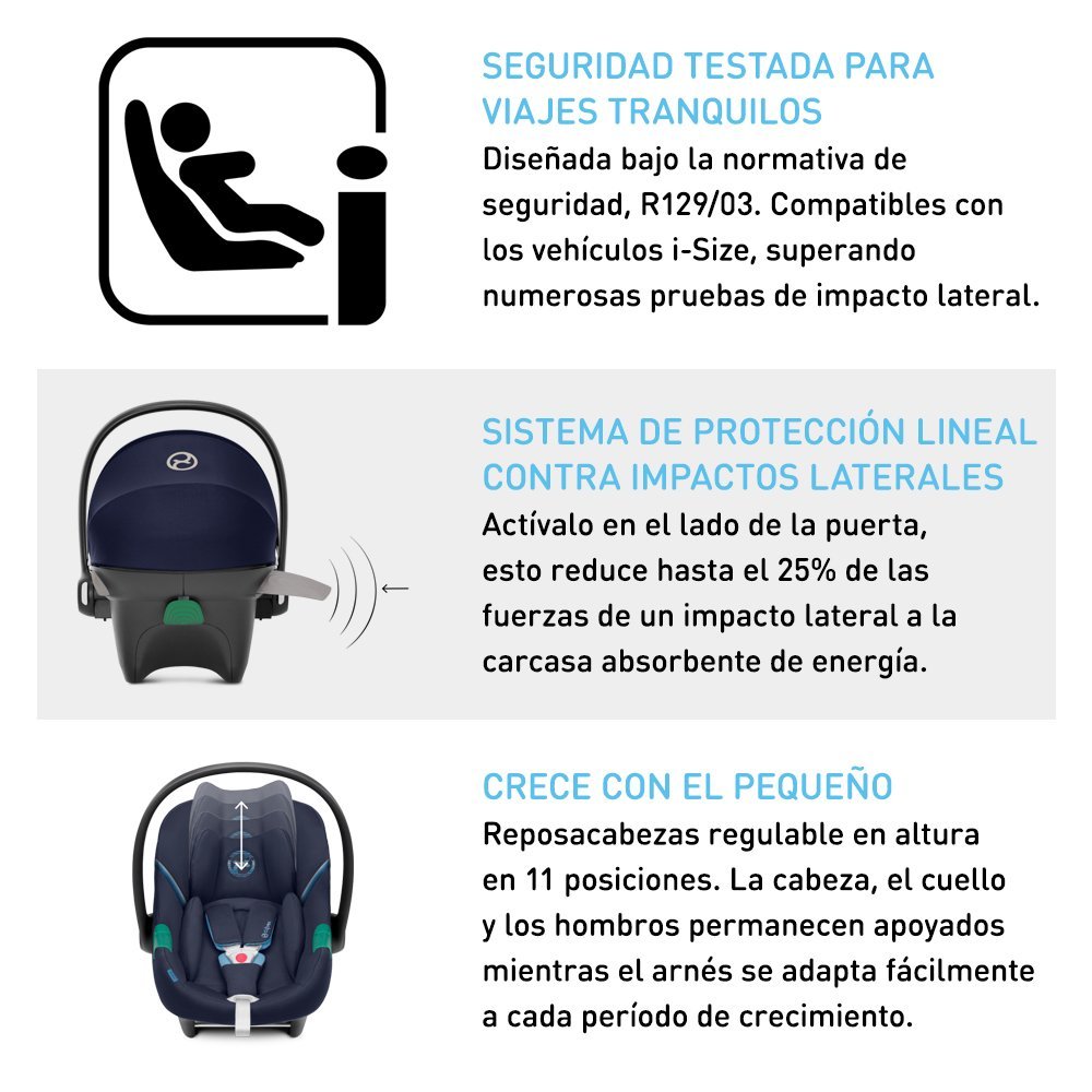 Travel System Eezy S Twist PLUS 2 SLV + Aton S2 + Base Cybex - Cybex-MiniNuts expertos en coches y sillas de auto para bebé