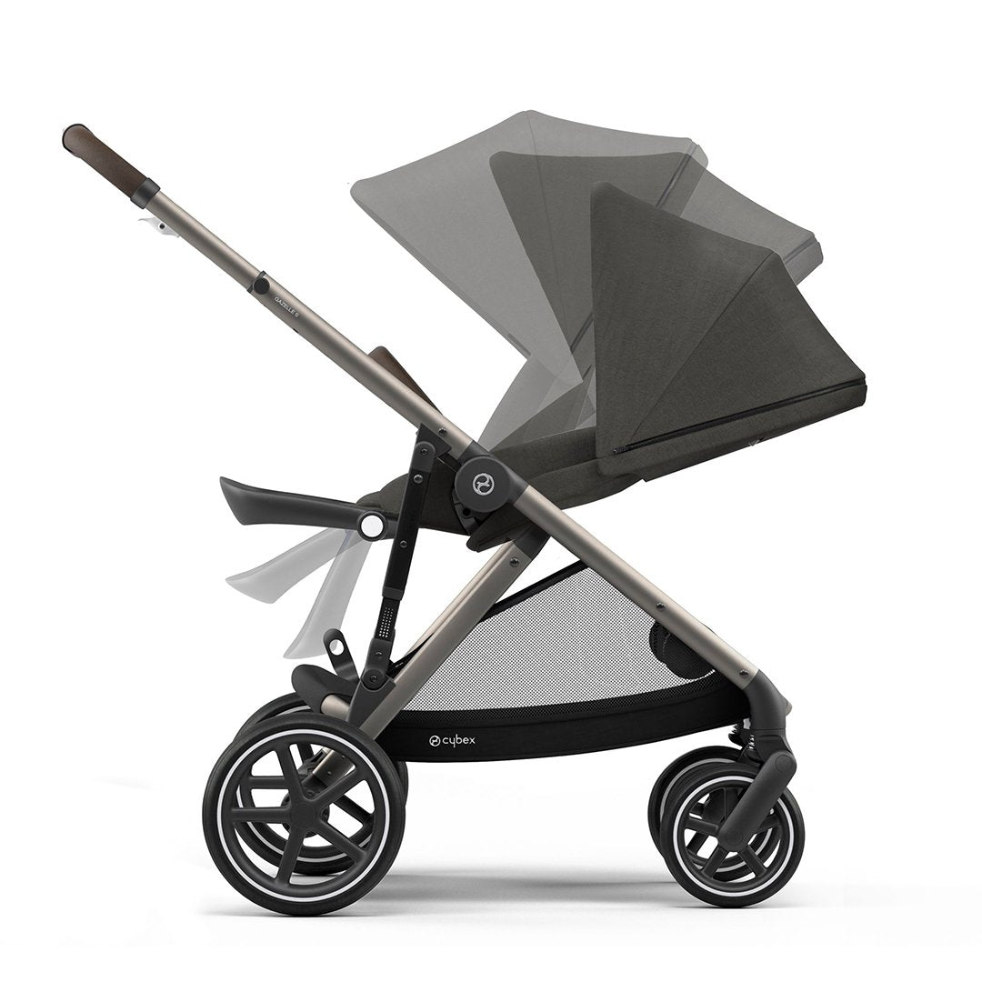 Travel System Gazelle S TPE + Aton S2 + Base - Cybex-MiniNuts expertos en coches y sillas de auto para bebé