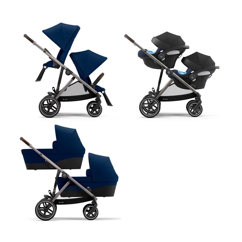 Travel System Gazelle S TPE + Aton S2 + Base - Cybex-MiniNuts expertos en coches y sillas de auto para bebé