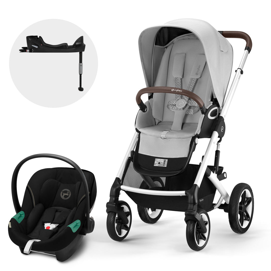 Travel System Talos S Lux 2.0 SLV + Aton S2 + Base Cybex