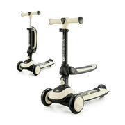 Triciclo Monopatin 2 en 1 Halley Stone White