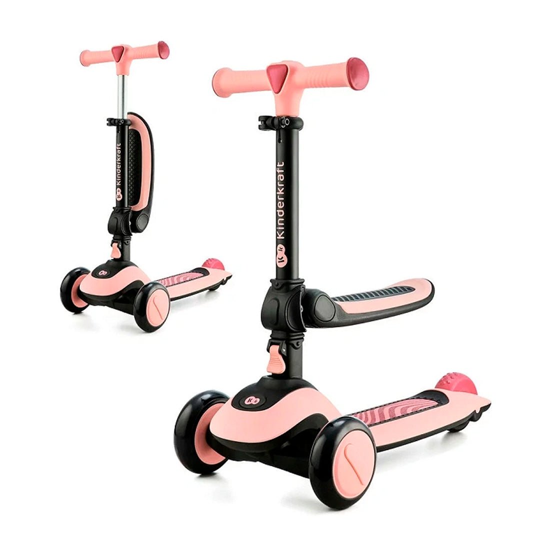 Triciclo Monopatin 2 en 1 Halley Pink