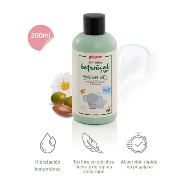 Crema Humectante Water Gel Botanical Pigeon 200ml